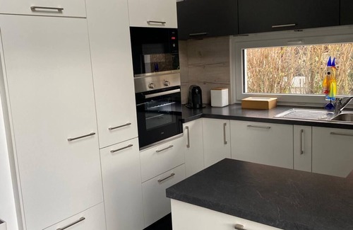 Markt Erlbach Casa | Vacation home Annemie - very cozy and modern house with a beautiful garden