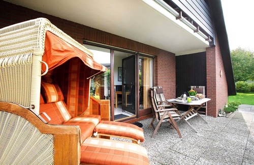 Friedrichskoog-Spitze Casa | Casa Ulrich con jardín vallado y sauna - Ferienhaus Ulrich