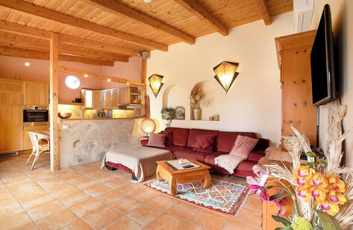 Guia de Isora Casa | Casa de vacaciones "Casa Anakena" con vistas al mar y Wi-Fi