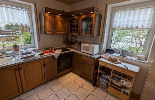 Schutz Casa | Vacation home Forellennest am Waldrand - 6-bed vacation home, 2x bath/WC, 3
