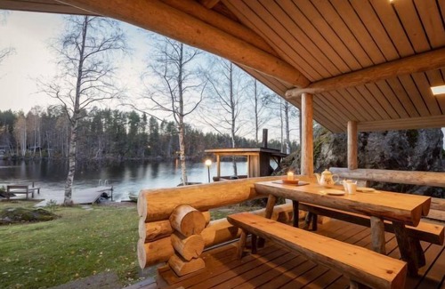 Mikkeli Casa | Casa de vacaciones Hiidenkivi en Mikkeli - 4 personas, 2 dormitorios