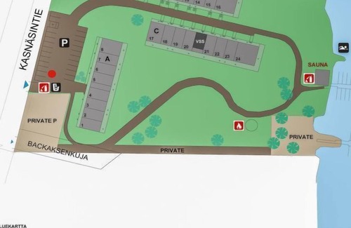 Kasnas Casa | Casa de vacaciones Kasnäs marina c 21 en Kemiönsaari - 4 personas, 1 dormitorios