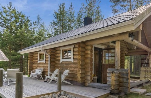 Hiukkajoki Casa | Casa de vacaciones Luonnonhelma en Punkaharju - 8 personas, 1 dormitorios