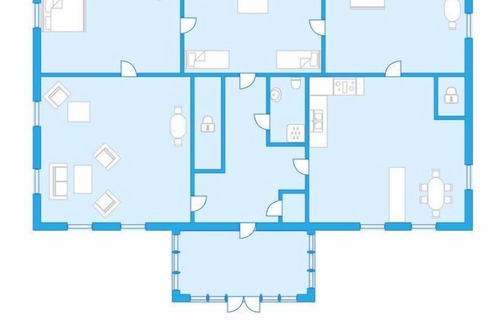 Bodarne Casa | Casa de vacaciones Näsvägen (HSL050) en Lingbo - 6 personas, 3 dormitorios