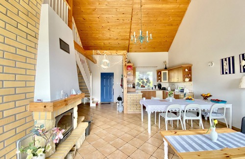 Kolczewo Casa | Casa rural en el país en la isla de Wolin, 2 baños!