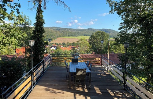 Wilhelmsthal Casa | Vacation home on the Rennsteig with panoramic sauna