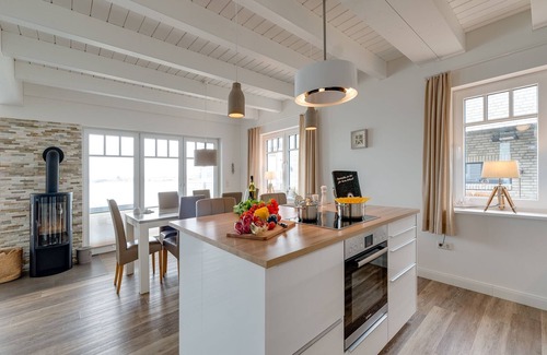 Olpenitz Casa | Cabaña directamente en Schlei / Mar Báltico - vista al mar, terraza, balcón, sauna