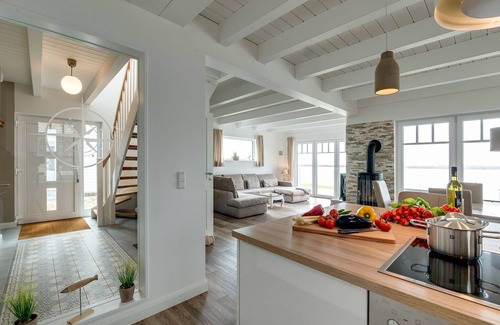 Olpenitz Casa | Cabaña directamente en Schlei / Mar Báltico - vista al mar, terraza, balcón, sauna