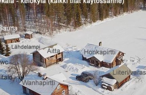 Kehys-Kainuu Casa | Casa de vacaciones Pykälä - log village en Kuhmo - 17 personas, 5 dormitorios
