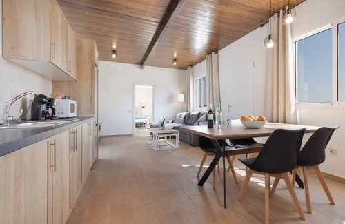 Tuineje Casa | Casa de vacaciones 'Rincón Del Olivar' con vistas al mar, Wi-Fi y aire acondicionado