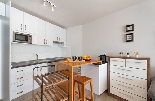 Tacoronte Apartamento | Vacaciones 'Primera Linea De Mar' con vistas al mar, Wi-Fi y aire acondicionado