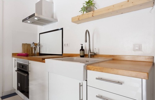 El Cotillo Apartamento | Estudio de vacaciones 'Blue Oasis' con terraza privada y Wi-Fi