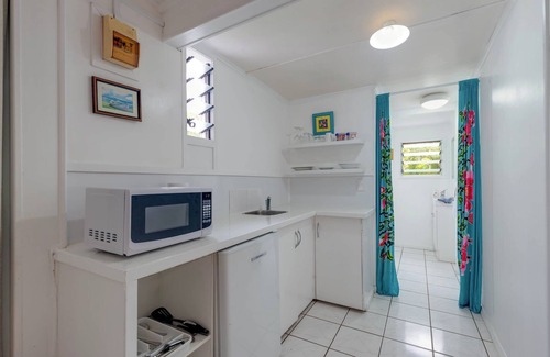 Tapere of Titikaveka Cabaña | Vaka Beach Cottage Snorkel Kayak Walk for miles The best beach in Rarotonga