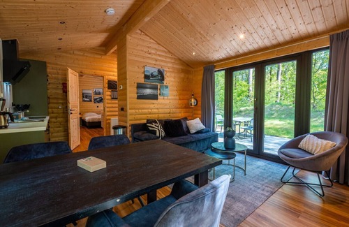 Municipality of Westerveld Chalet De Esquí | Vakantiepark De Wiltzangh - Wellness Lodge Wood XL