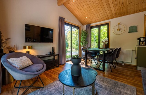 Municipality of Westerveld Chalet De Esquí | Vakantiepark De Wiltzangh - Wellness Lodge Wood XL