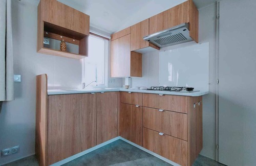 Jabbeke Chalet De Esquí | Vakantiepark Klein Strand - Premium Chalet 4p
