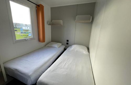 Jabbeke Chalet De Esquí | Vakantiepark Klein Strand - Comfort Chalet 4p