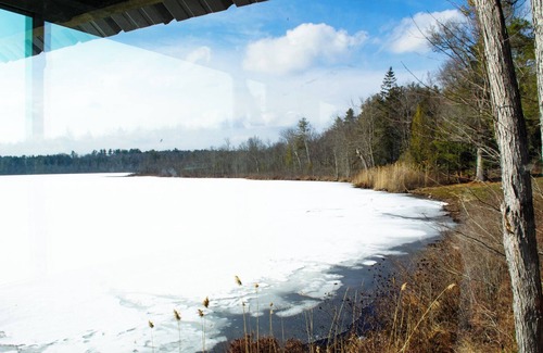 Cleveland Cabina | Vanderkamp NY – The Boathouse Cozy Lakefront Retreat on 850 Private Acres