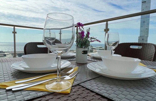 Ash Shati Apartamento | Vanquish Sea View شقة الرفاهية بإطلالة البحر