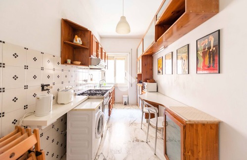 Trionfale Apartamento | VATICAN DE CAROLIS TERRACE - FANTASTIC FLAT WITH TERRACE