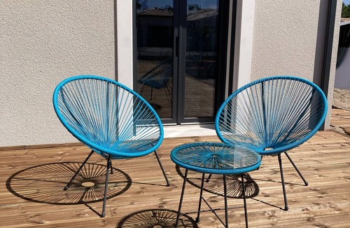 Vensac Casa | VENSAC MONTALIVET⭐️Villa 4 chambres⭐️piscine heated, clim⭐️WIFI -near the ocean