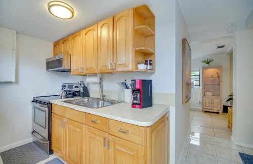 Rock Ridge Apartamento | Vero Beach Studio with Shared Patio about 3 Mi to Beach!