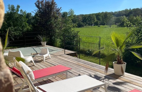 Andressac Casa | "vers L'horizon" - Maison de Vacances à 800m de Cajarc Dans le Lot
