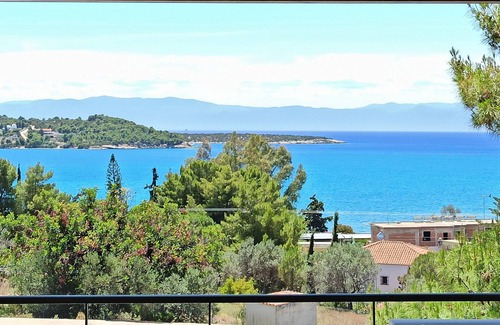 Kilada Casa | Ververonda penthouse with amazing sunset & sea view