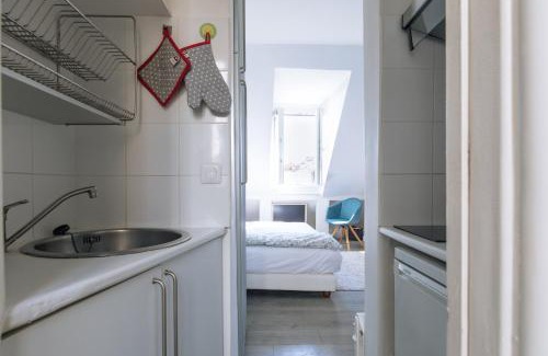 Saint-Gervais Apartamento | Very Central Studio Apartment for 2 in Paris