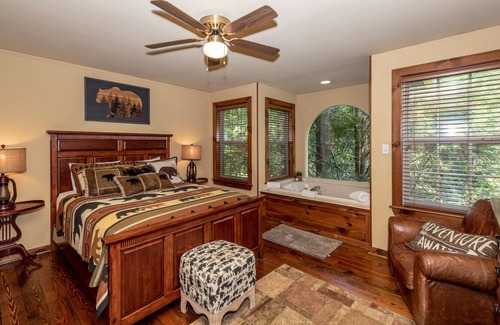 Townsend Cabaña | Very clean mountain retreat with Mountain View, Wi-Fi, Jacuzzi, FREE POOL ACCESS