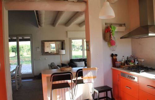 Cruilles Cabaña | Country masia en Baix Emporda (Cruilles), jardín de 4.500 m2, piscina y barbacoa