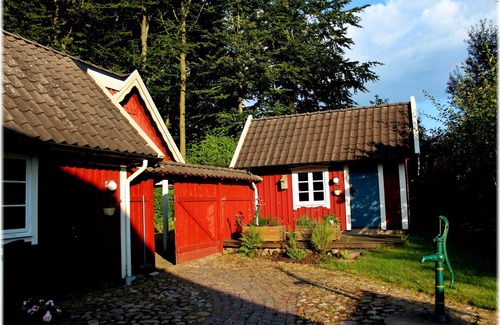 Laholm Casa | acogedora casa con vistas impresionantes en la sauna y la posición absoluta soledad