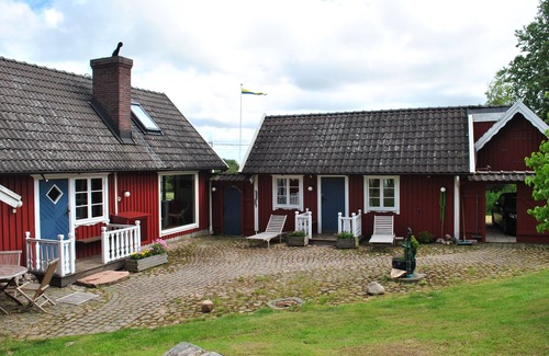 Laholm Casa | acogedora casa con vistas impresionantes en la sauna y la posición absoluta soledad