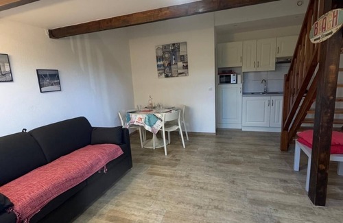 La Capte Apartamento | Muy bonito apartamento con aire acondicionado, acceso directo de 30 m2 a los pies de mar en el agua