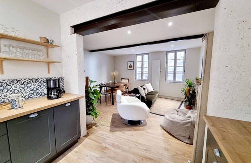Angouleme Casa | Casa-Ciudad-Baño en la habitacion