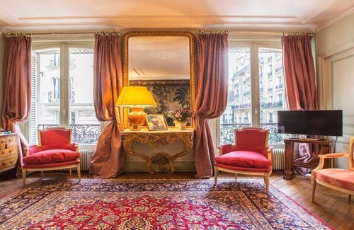 Auteuil Apartamento | Very quiet and spacious with birds lovely singing in a green yard-Paris Auteuil