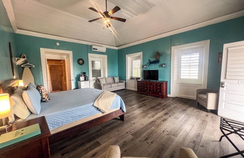 Frederiksted Southeast Hotel | VERY Spacious 3rd floor unit with gorgeous ocean view and wrap around porch