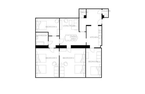 Margareten Apartamento | Very Spacious 4BR, 3 min to Matzleinsdorferplatz