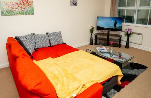Fenny Stratford Apartamento | Apartamento muy elegante y espacioso!