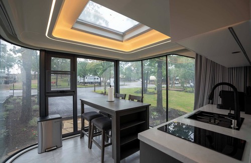 Bridgeport Casa | Vessel 9 - Nature Meets Comfort in a Stylish Vessel | BBQ Lakefront AC
