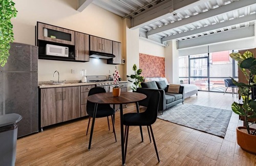 Zona Rosa Apartamento | VH | Comfy loft | rooftop and wifi en Roma Nte | 304