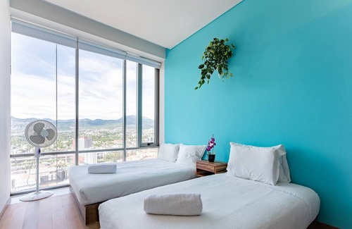 Coyoacan Condominio | VH | FLAT w/2 BR, wifi and SMART TV - GREAT VIEW |28