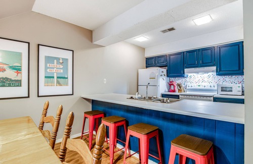 Ocean Ridge Cabaña | Vibrant, Waterfront Home with Free WiFi, Full Kitchen, Gas Grill, & A/C