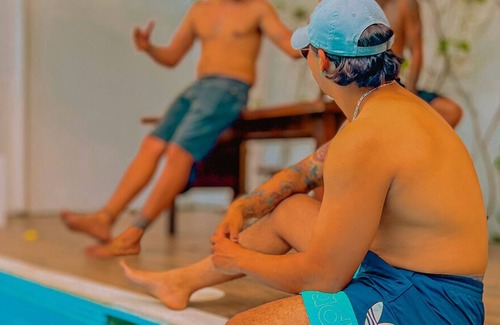 Colonia 10 De Abril Villa | Vibrante Villa de 2 Pisos y 3 Recamaras Cozumel V3