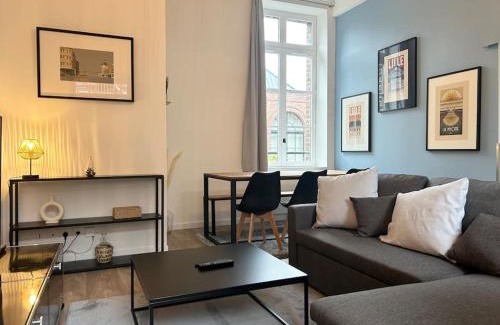 Old Lille Apartamento | Vieux-Lille Appartement rénové avec une chambre