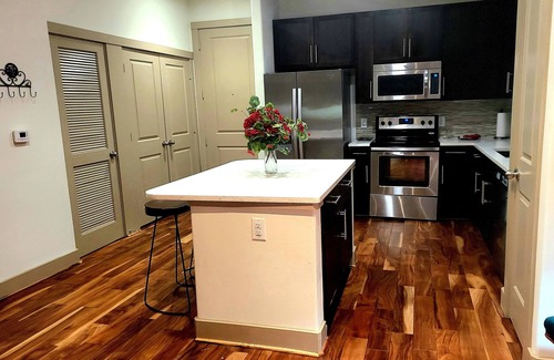 Central Business District Apartamento | View of Downtown Houston blocks from midtown, MM ballpark & Toyota Center