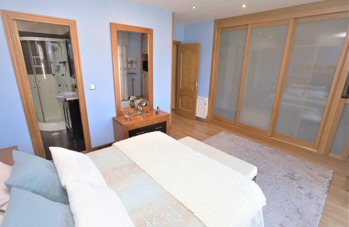 Corme Porto Villa | Villa Maruja vistas al mar, terraza y jardín