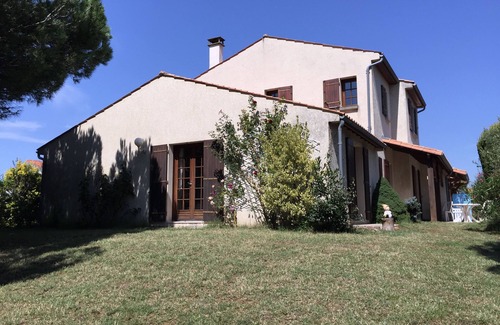 Meschers-sur-Gironde Villa | VILLA 160 M ° TIERRA Y VIVIENDO CON ÁRBOLES DE 1500 M ° EDIFICIO HERMOSO