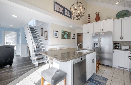 Bald Head Island Casa | Villa 36-3BR / 3BA Villa con vista al mar cerca de la playa y Bald Head Island Club.
