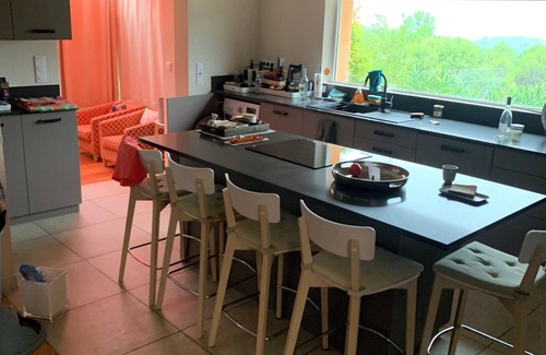 Roussillon Villa | Villa 5/6 bd sommet site Natura 2000 ocres vue 360 chaînes du Luberon et Ventoux